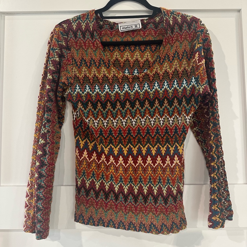 Woven vintage top